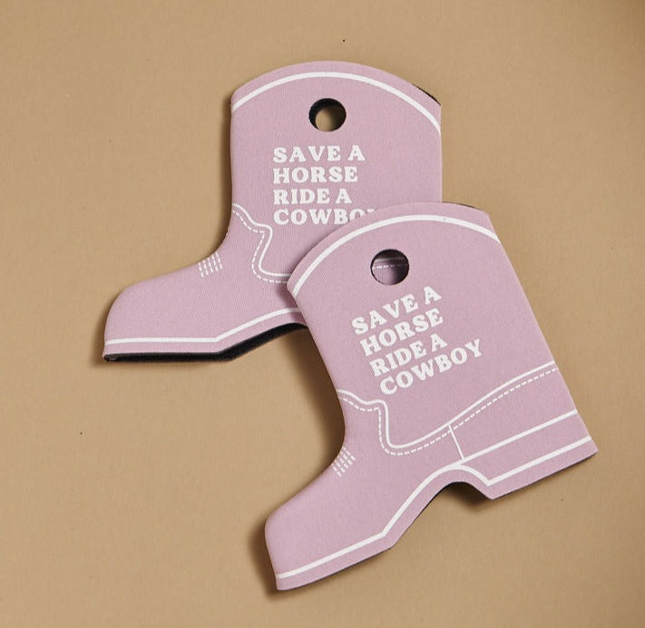 Save A Horse Ride A Cowboy Can Coolers