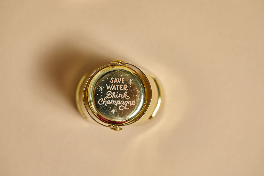 Engraved Champagne Bottle Stoppers