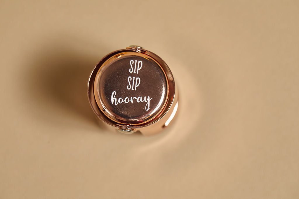 Engraved Champagne Bottle Stoppers