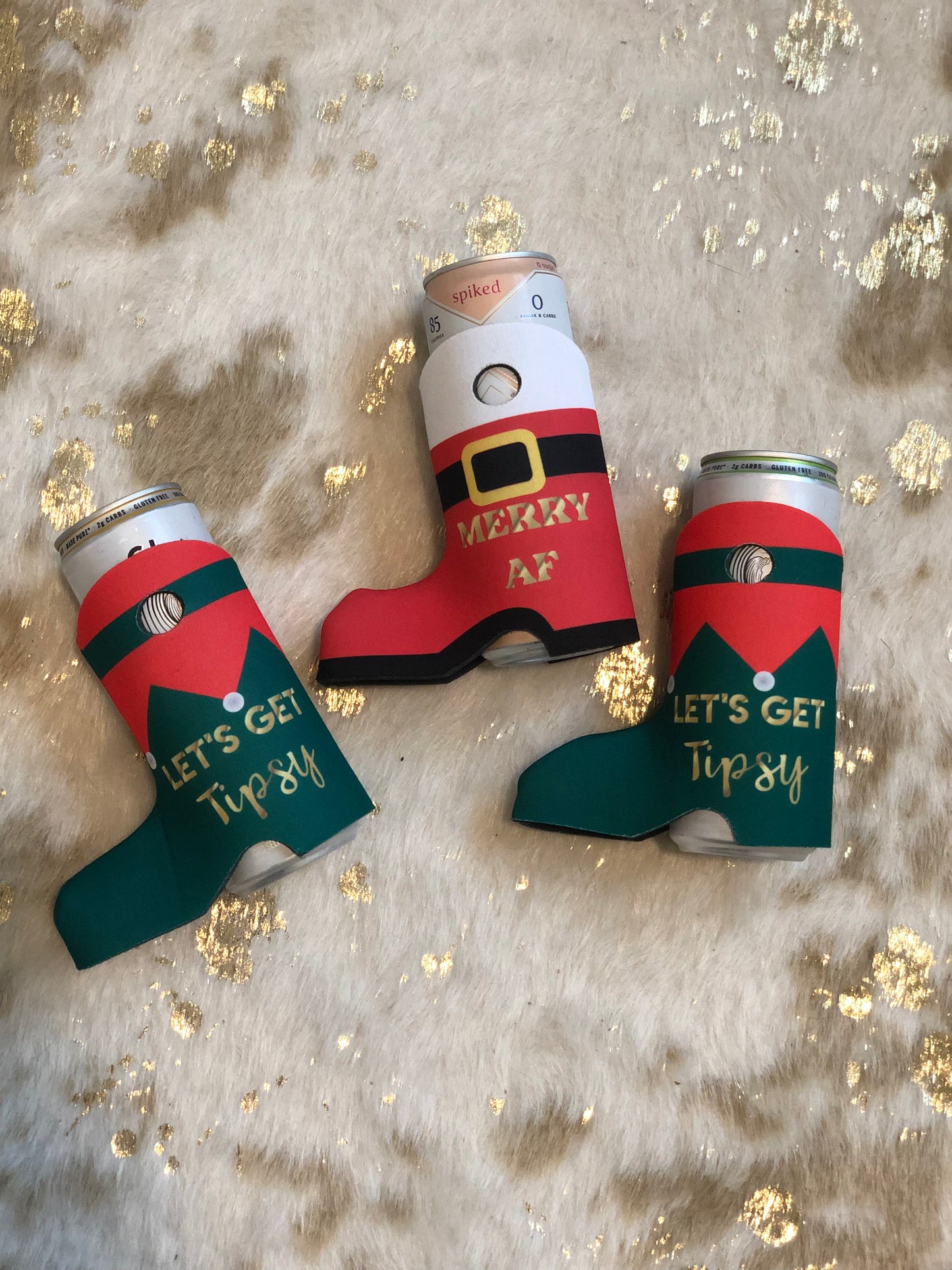 Holiday Can Coolers