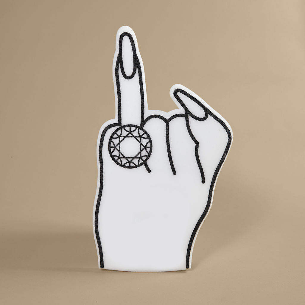 XL Engaged Foam Ring Finger