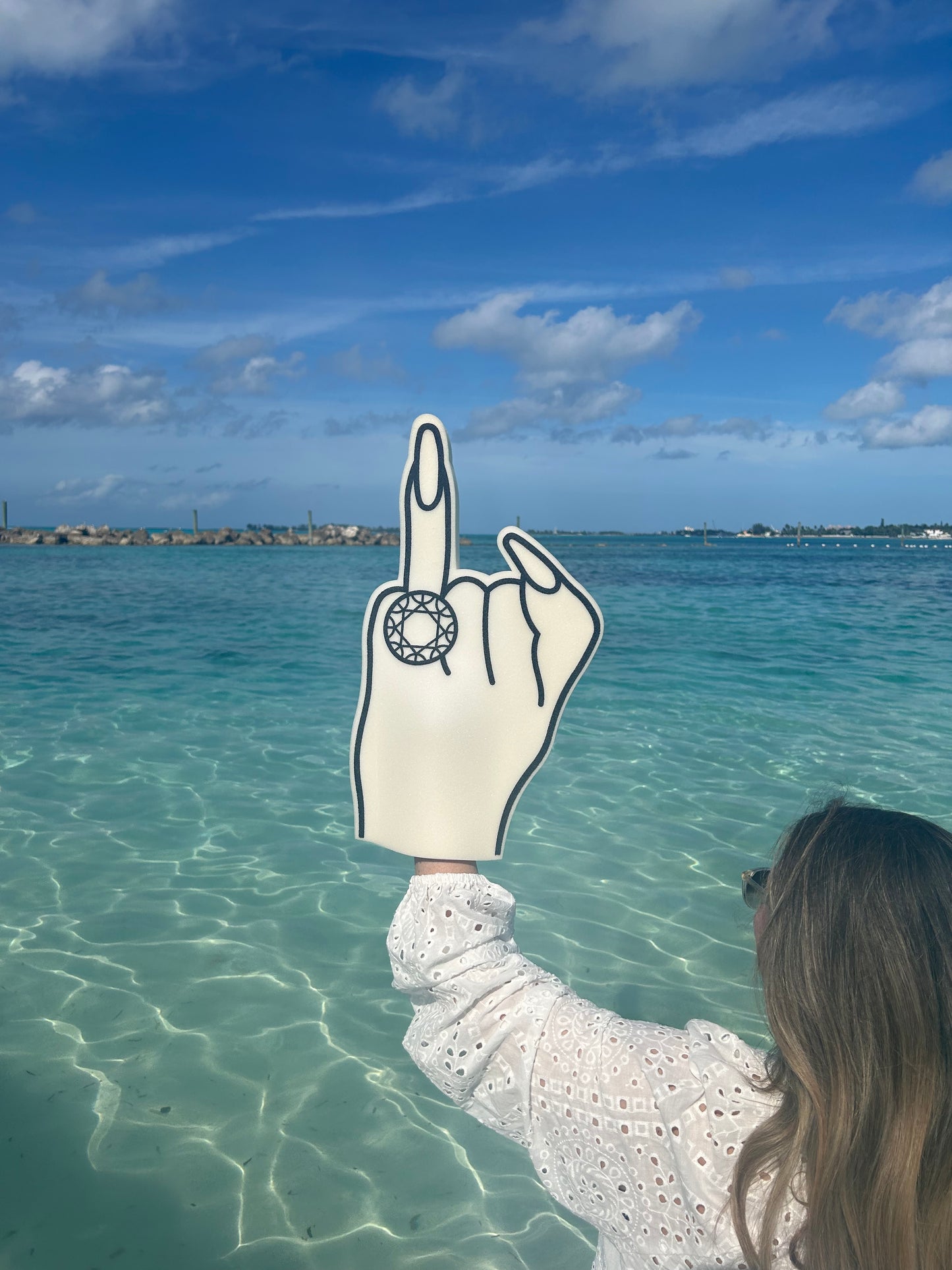 XL Engaged Foam Ring Finger