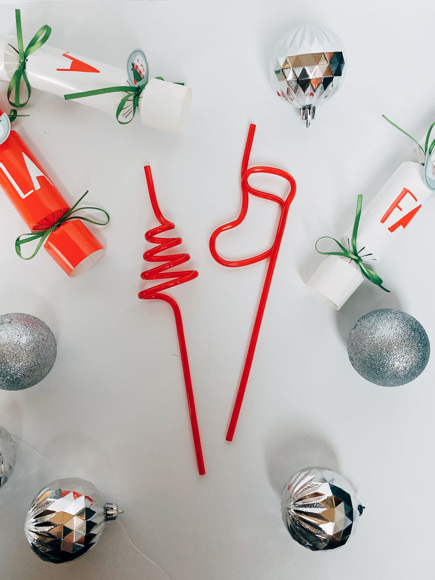 Holiday Silly Straws