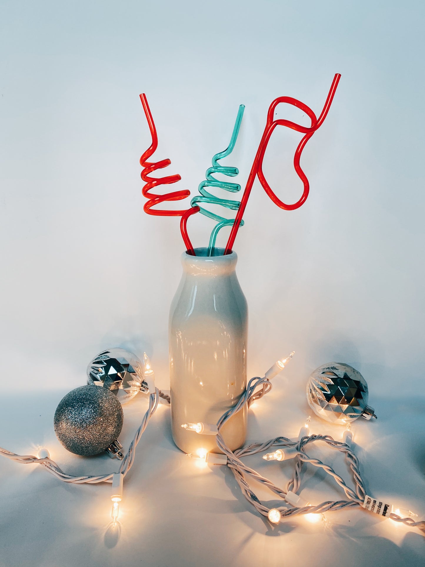 Holiday Silly Straws