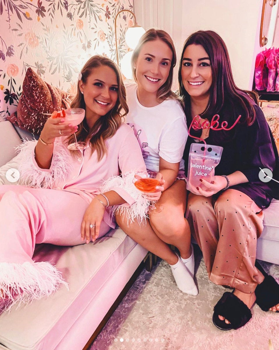 Valentine's Day Drink Pouches