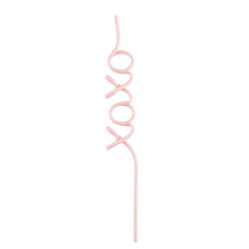XOXO Crazy Straws