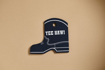 YEE HAW! Cowboy Boot Can Cooler